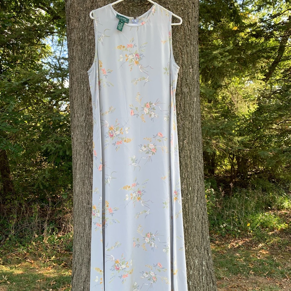 Ralph Lauren Silk Dress Size L